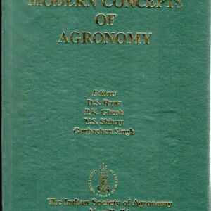 Modern Concepts of Agronomy